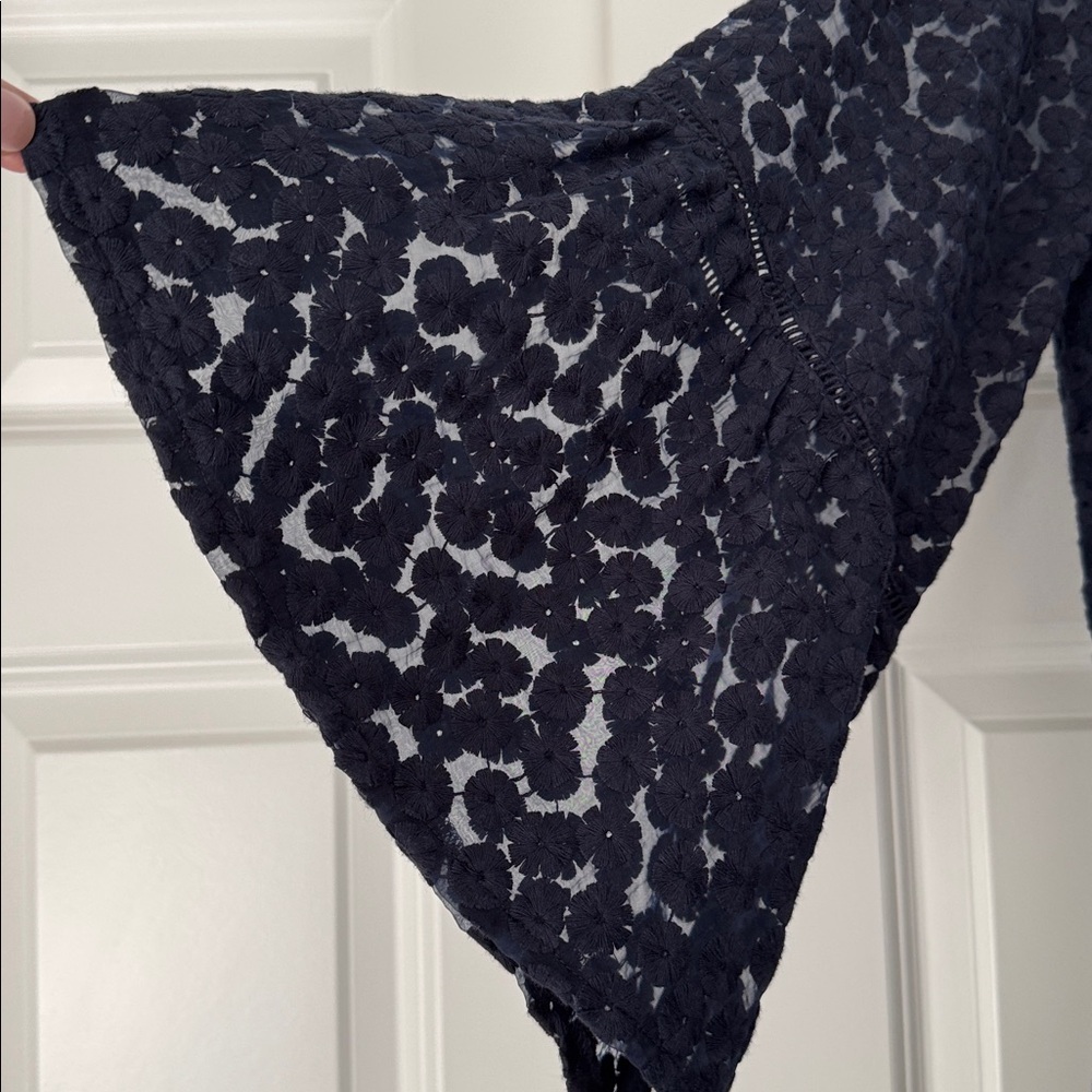 Banana Republic Textured Navy Dress Size: 12 NWOT - Picture 5 of 6